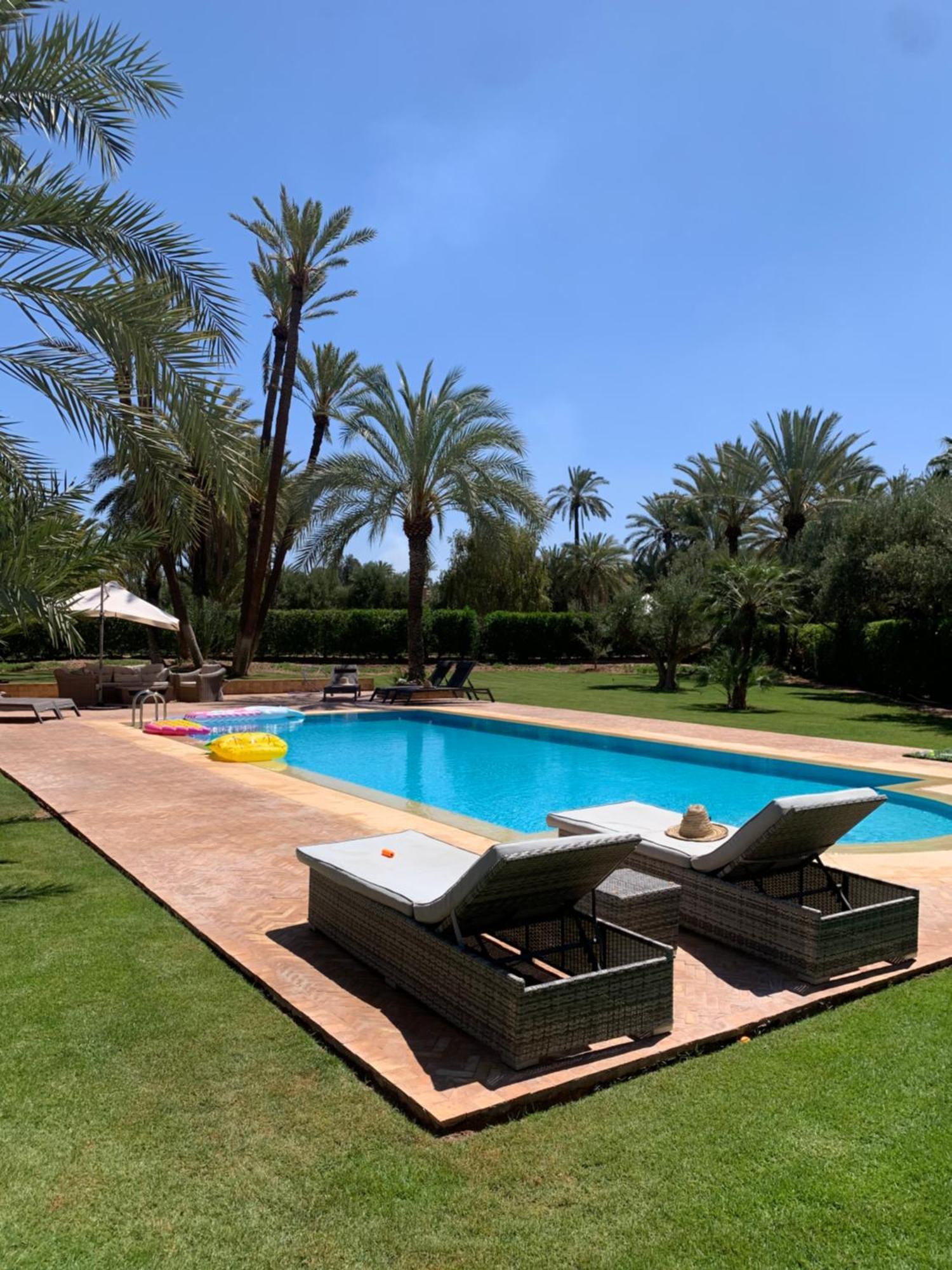 Villa Avec Piscine Privatisee A La Palmeraie Marrakesh Eksteriør billede